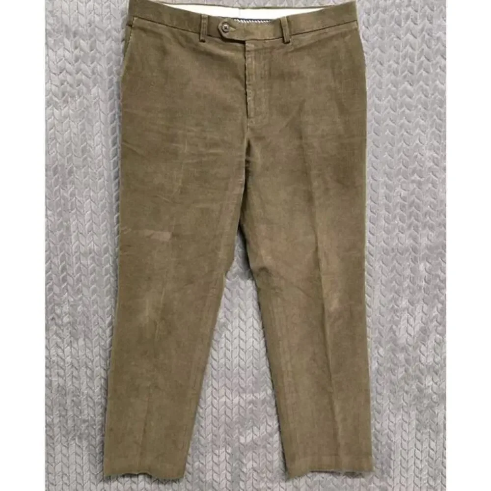 Lauren Ralph Lauren Black Label Corduroy Pants Men’s 34x30 Brown Trouser‎
